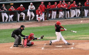 Senior outfielder Isaac Smith hit .299 for Bradley in 2014 and will help replace the departed Max Murphy. Photo by Dan Smith.