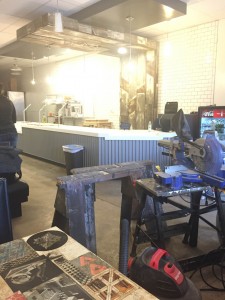 Little Raven Creamery replaced Sweet CeCe’s in Campustown in December. The creamery will be open for business in late February or early March. Photo by Little Raven Creamery.