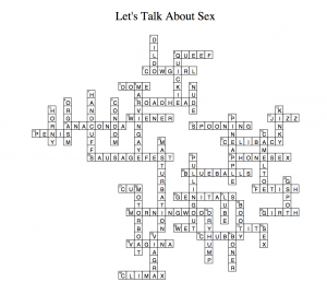 voyeur crossword solution