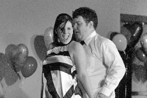 A couple dances in “Do You Want to Dance for Easter Seals?” competition last Friday. Photo by Megan Loos