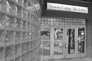 The bookstore’s hours have expanded. It will now be open on select Saturdays. The change was prompted by Student Senate. Photo by Louis Amberg