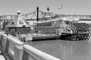 The Spirit of Peoria, a ship a that is docked on the Riverfront, offers cruises and day trips this summer for students to enjoy. Photo courtesy of Scout archives