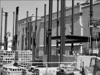 Within the last few weeks, steel beams and brick work has begun on the Hayden-Clark Alumni Center. The center is being built on the backside of Bradley Hall. Visible progress is also being made in front of Westlake Hall. Photo by Megan Loos