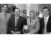 Members of the sales team after their victory. Photo courtesy of Jason Garrett