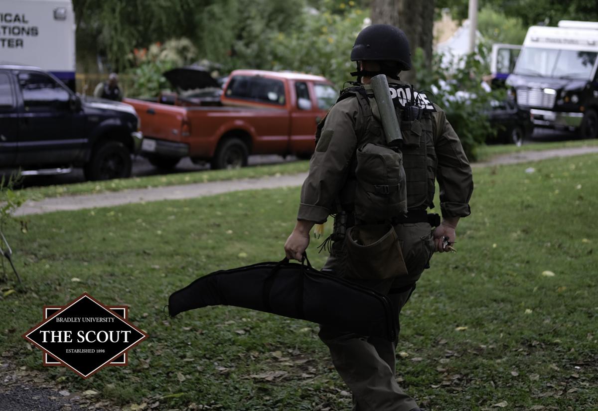 Standoff at 1202 N Frink St.