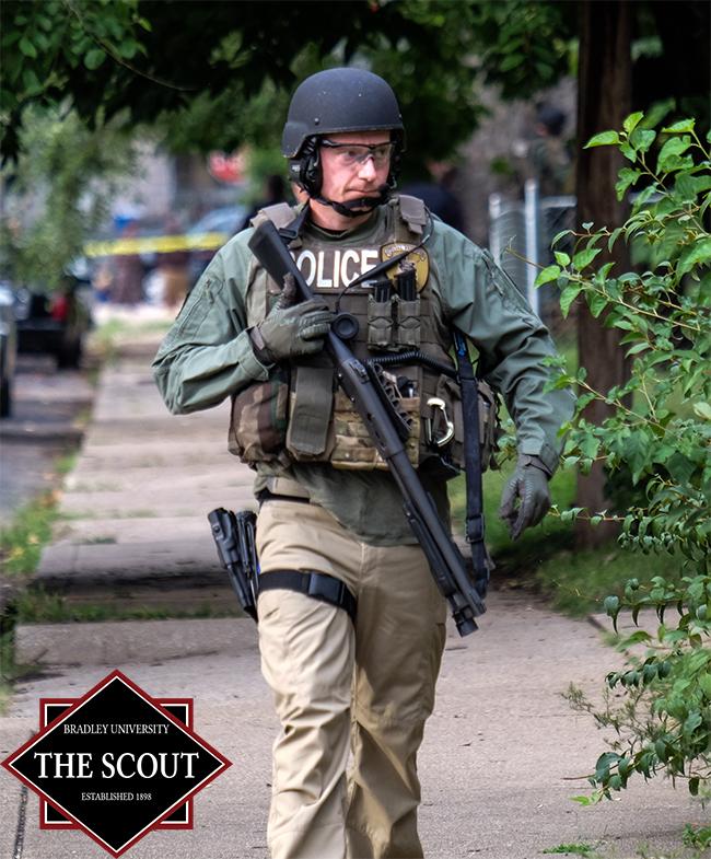 Standoff at 1202 N Frink St.